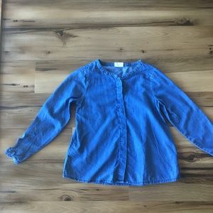 Crazy 8 Girl Denim Blue Top